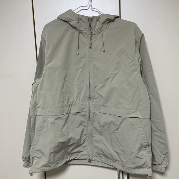커버낫 윈드브레이커 자켓 라이트 카키 M 사이즈