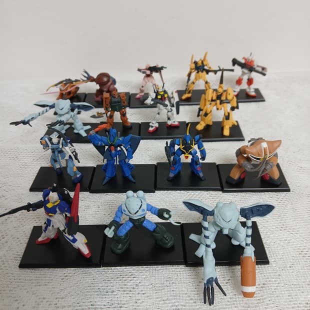 반다이 건담 컨버지  미니 피규어