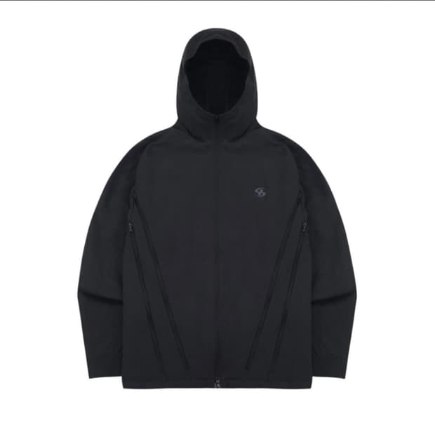 산산기어 22FW 지퍼 자켓 블랙