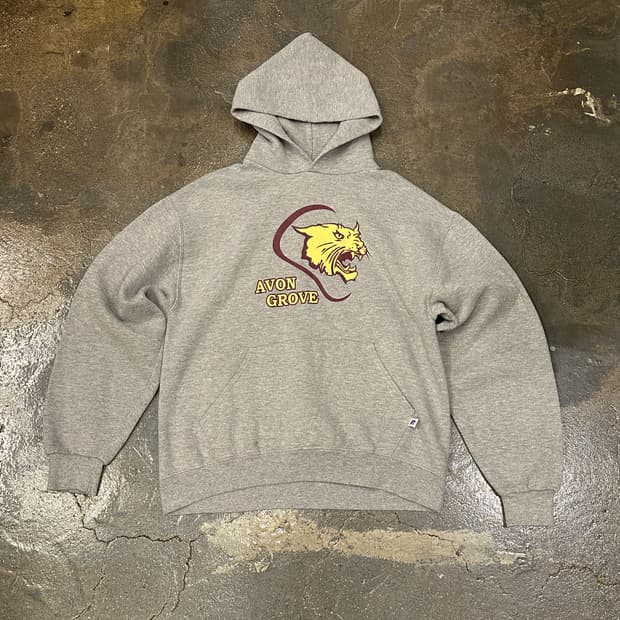 러셀 애슬레틱 그레이 후드티 Avon Grove M