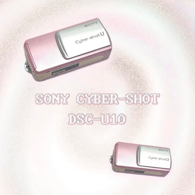 초희귀🫧𖠳ᐝ 소니 SONY CYBER-SHOT DSC-U10 딸기우유