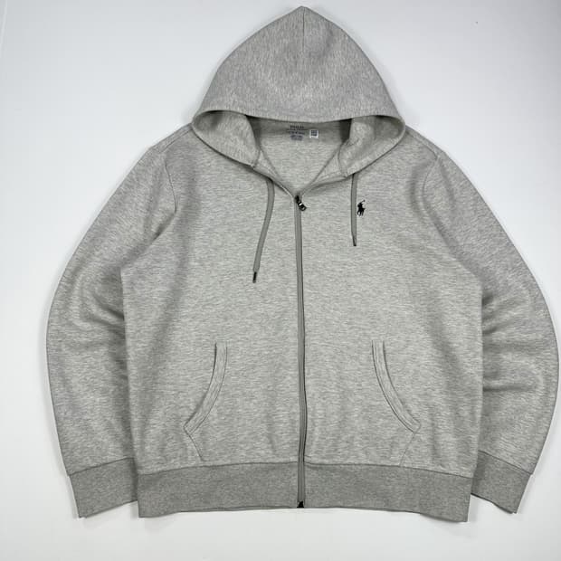 폴로 랄프로렌 클래식 후드집업 그레이 XL