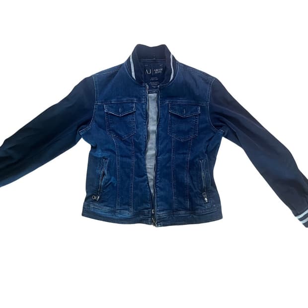 아르마니 진스 청자켓