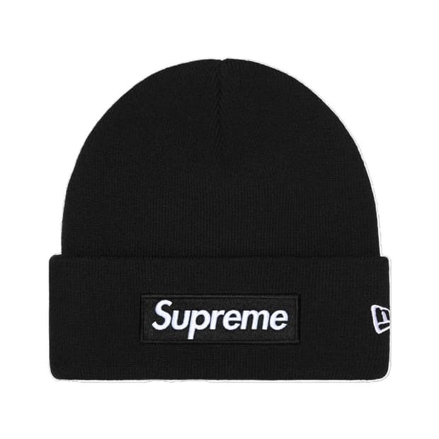 슈프림 뉴에라 박스로고 비니 블랙 - 25FW