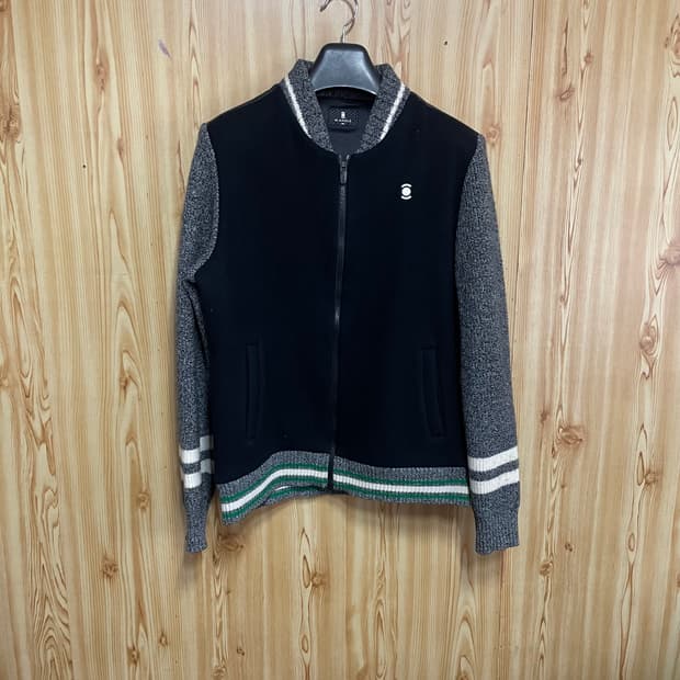 와이드앵글 방풍 가디건 점퍼 100