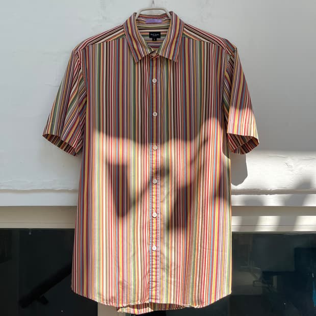 Paul smith 스트라이프 반팔셔츠 L