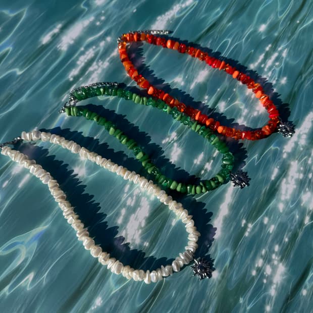 [다비즈 핸드메이드] 선샤인 여름 목걸이