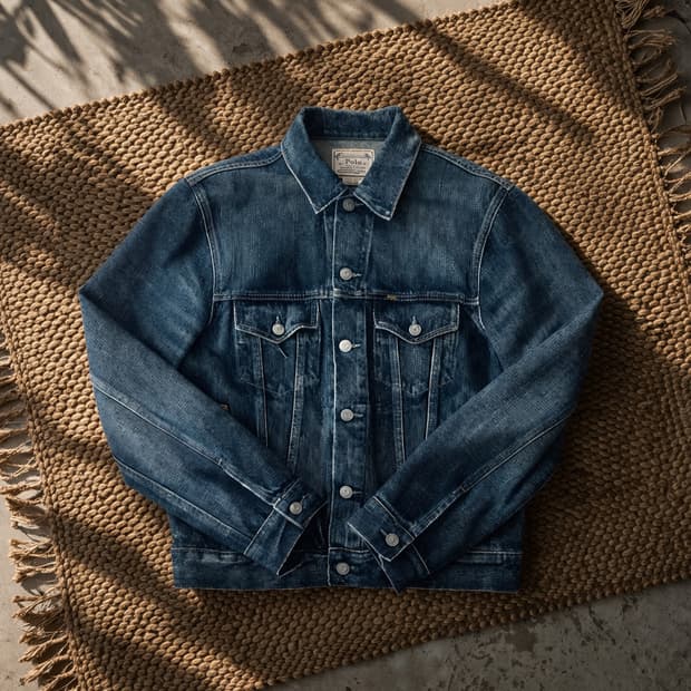 박성진 착용)폴로 페이디드 데님 트러커