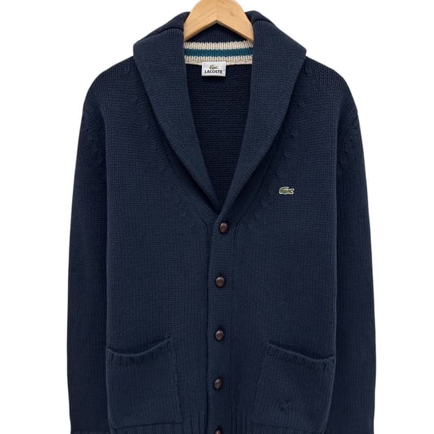 라코스테 울 가디건 네이비 (4) 