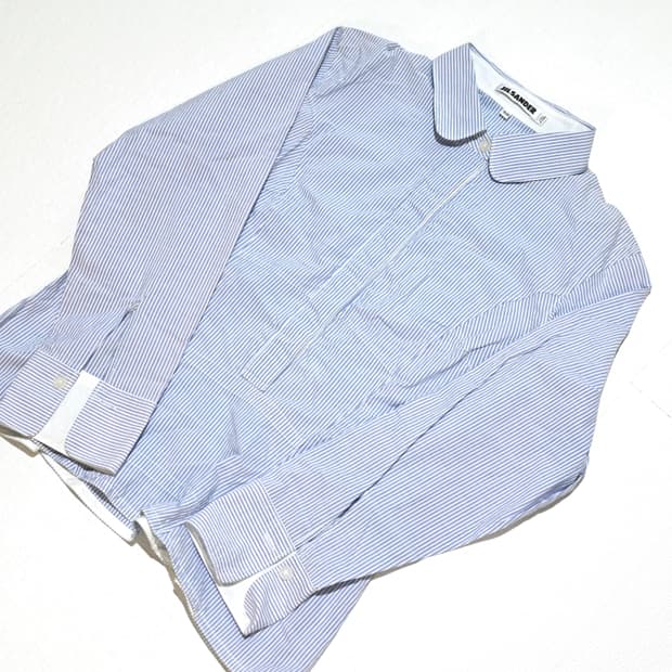 Jil sander stripe structure top