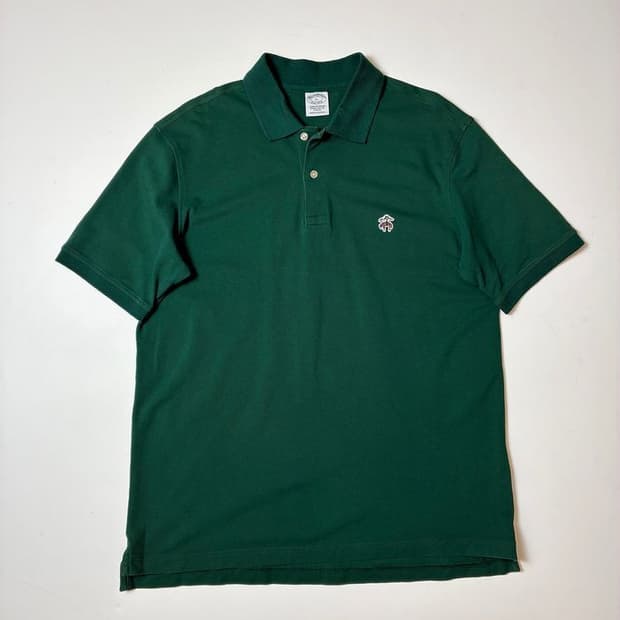 브룩스브라더스 클래식 로고 반팔 카라 티셔츠 PN9032