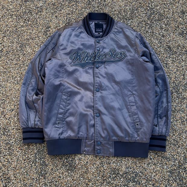 엠엘비 화이트 삭스 바시티 자켓