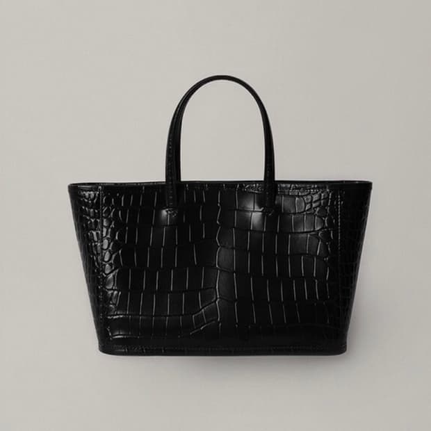 낫띵리튼 아인백 크로코 토트백