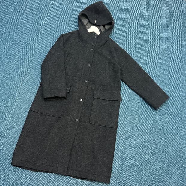 [여성2] 구호 롱 후드 코트