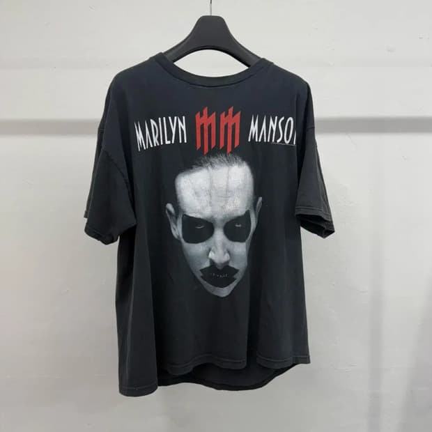 마릴린맨슨 OG 빈티지 티셔츠