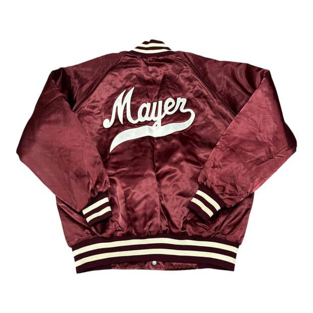 ✨ (바배) 고스포츠 90s 버건디 스타디움 누빔 자켓 점퍼