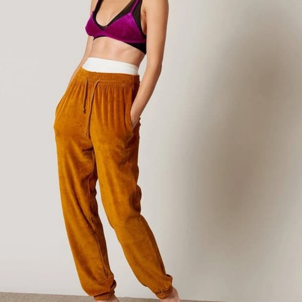 Baserange velourpants thetablown xs 
