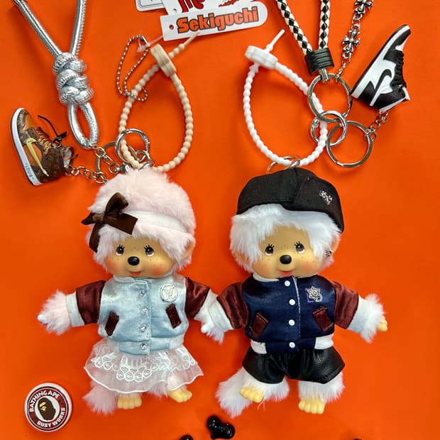 💑 [커플세트] 정품 몬치치 커스텀 키링 – 5% 할인 특별 구성