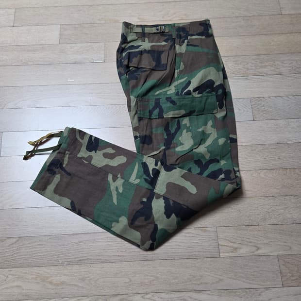 미군 우드랜드 BDU 전투복바지.새제품.S.R
