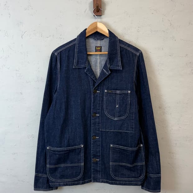 Lee 리 빈티지 데님 커버올 자켓