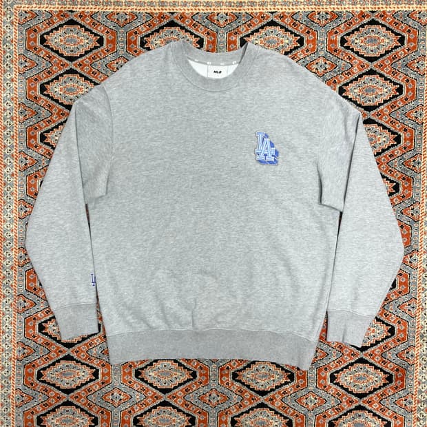 MLB LA다저스 그레이 맨투맨 남성L