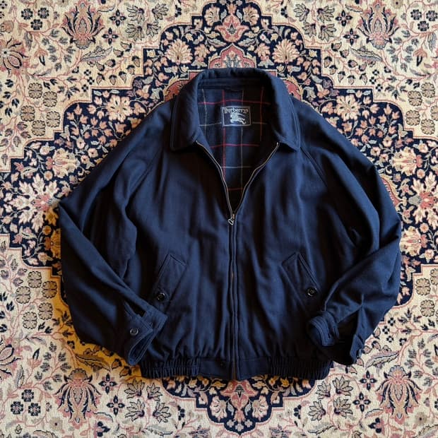 버버리 클래식 블루종 남성100