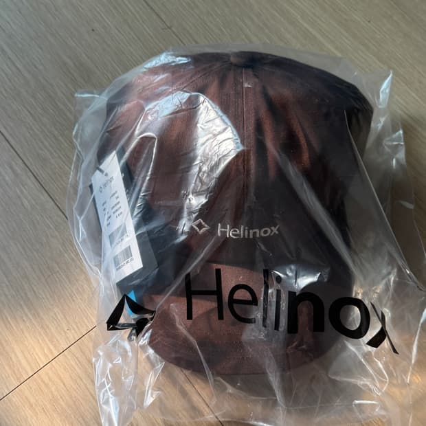 헬리녹스웨어 6패널 캡 (다크브라운) 매장한정품