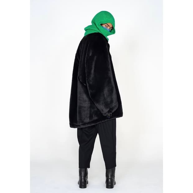 [44] 솔로이스트 22AW 벌룬 쉐입 퍼코트