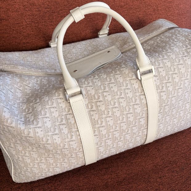 디올 / 링고백 (더플백) 아이보리컬러 / OS