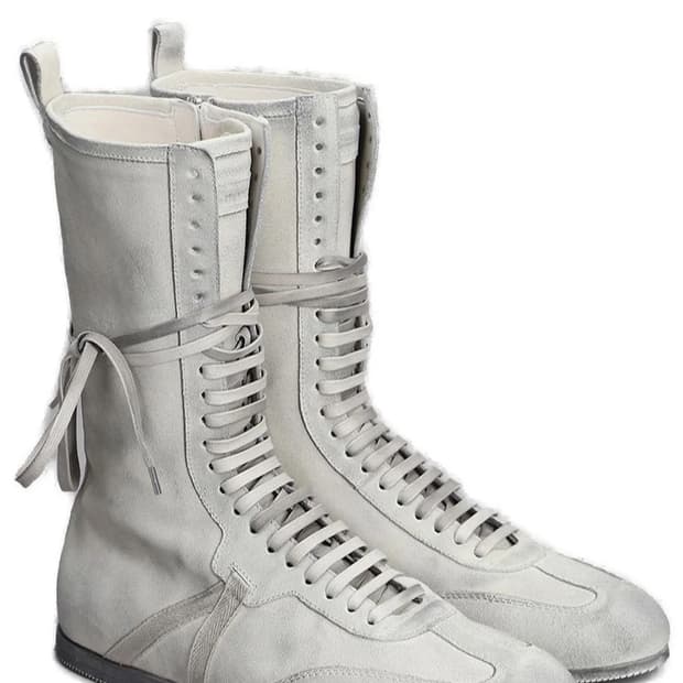 앤드뮐미스터 복싱부츠 43.5 초크색 새상품