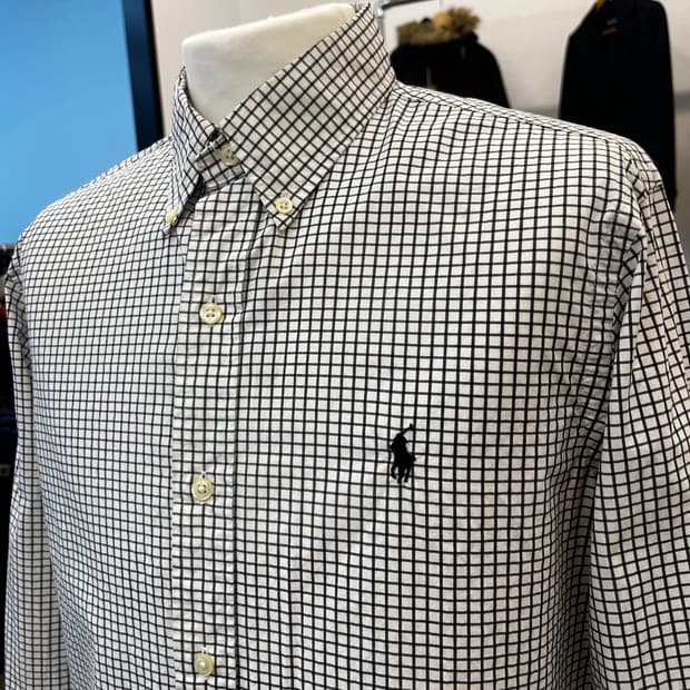 폴로 랄프 로렌 체크 셔츠