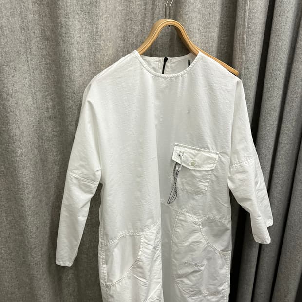 앤드원더 원피스 화이트