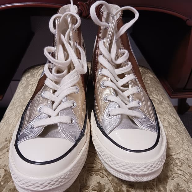 척테일러 척테일러 메탈릭골드 