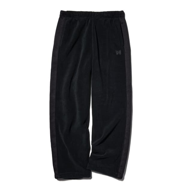 니들스x유니클로 후리스 와이드 팬츠 블랙
