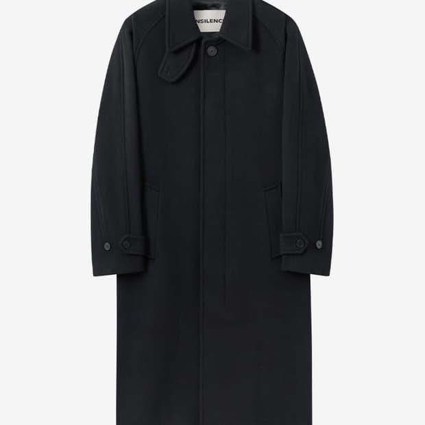 (M)인사일런스 마펠 캐시미어 발마칸 코트