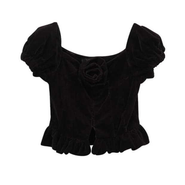 프레클 퍼프 로즈 자켓