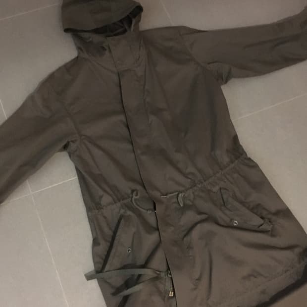 CDG X 알파 야상코트