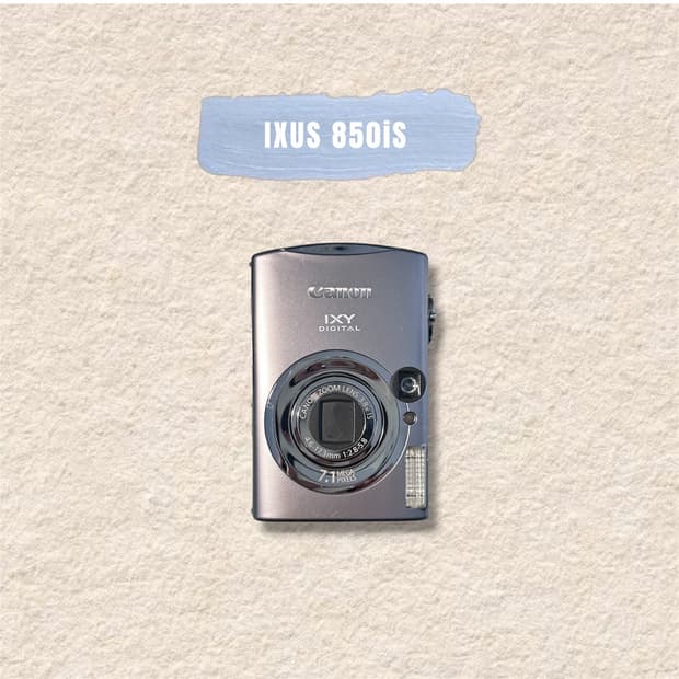⭐️풀박스⭐️ 캐논 익서스 850is 디카/디지털카메라 **유나/한진**