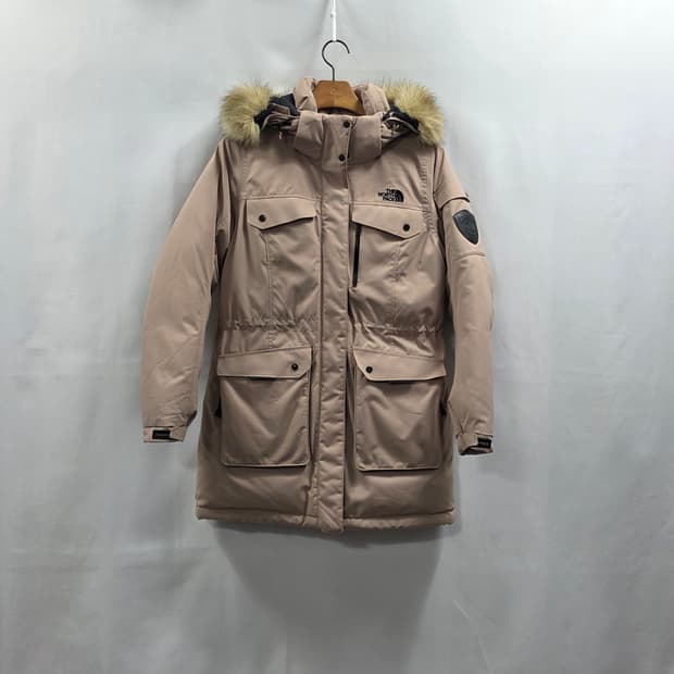 0731 [THE NORTH FACE] 맥머도 시리즈 베이지 롱패딩 90