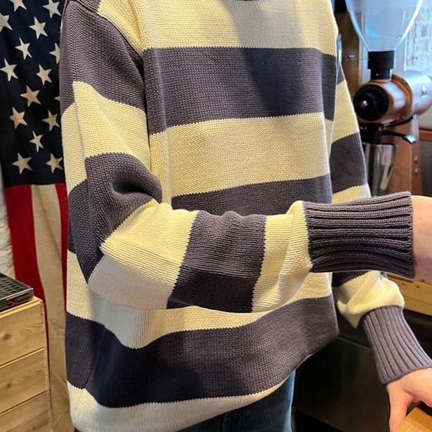 Brianna 스트라이프 니트