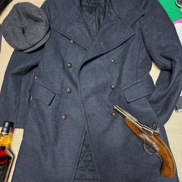 TIME HOMME 울 캐시미어 코트 타임