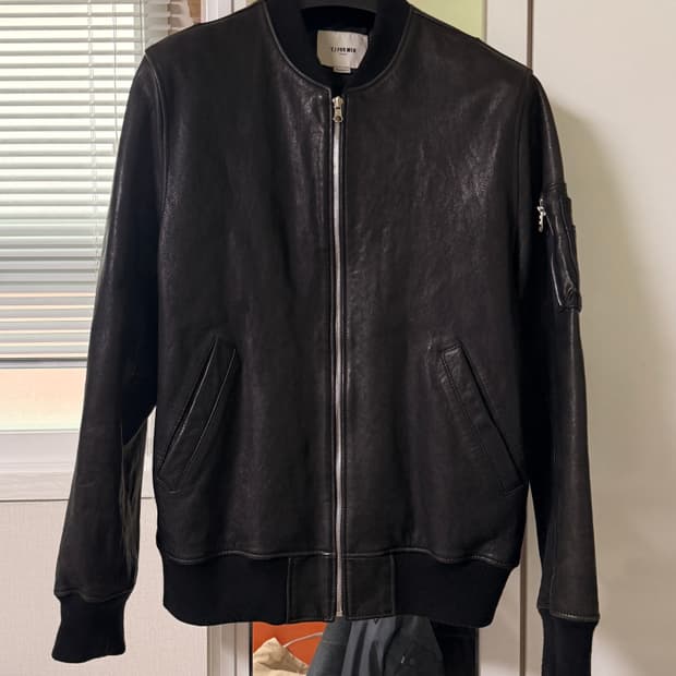 티아이포맨 양가죽 자켓 XXL