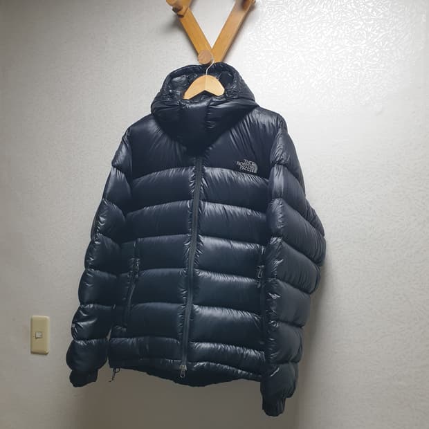 [xl/105] 노스페이스 메트로패딩 유광블랙