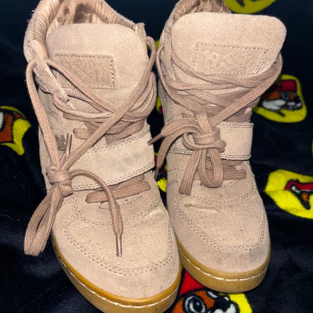 ASH sweat hightop sneakers