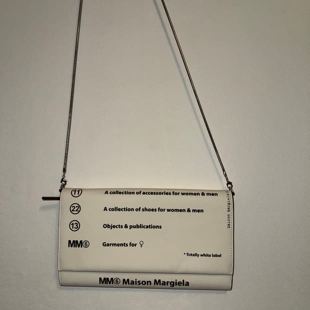 메종마르지엘라 MM6  WOC 백 