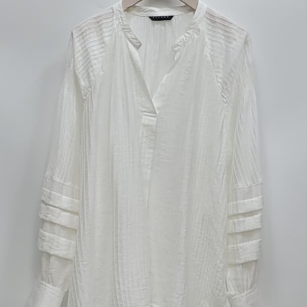 SISLEY 20SS 시슬리 레이온 블라우스 / 여 85 (42) 화이트