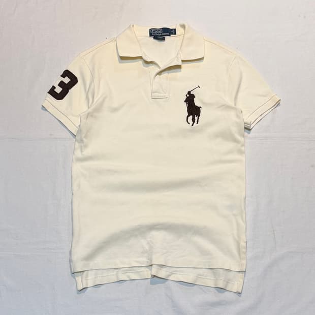 폴로 랄프로렌 빅포니 브라운포니 카라티 아이보리