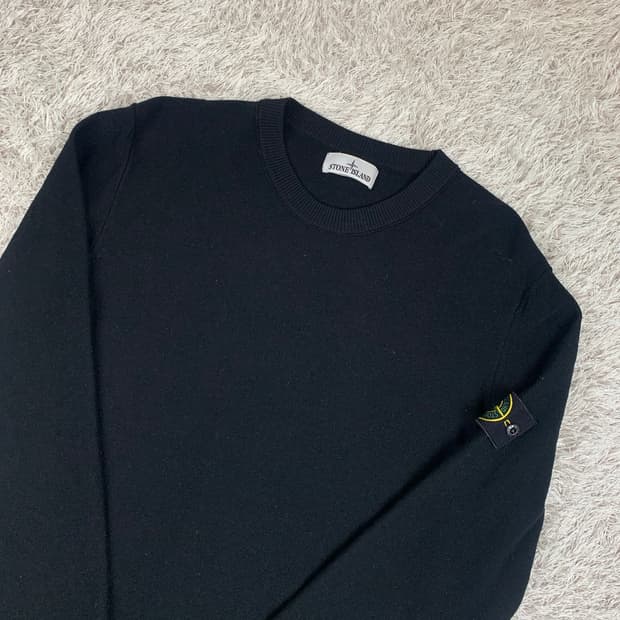 [XXL] 정품 스톤아일랜드 22FW 니트 블랙