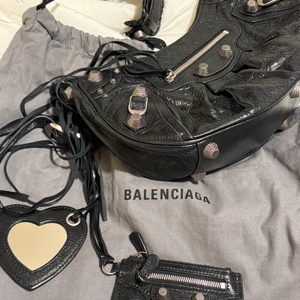 [정품] 발렌시아가 르카골 S / 블랙 / 상태좋음 / 찔러보기 X