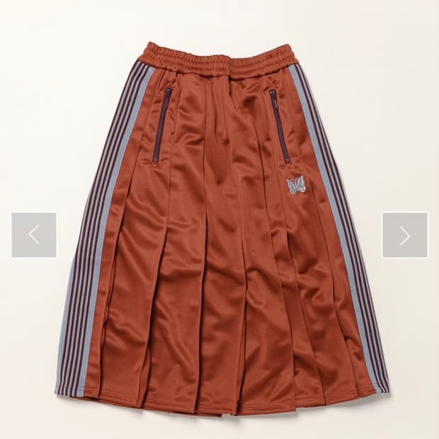 (2월말수령) Pleated TRACK SKIRT 플리츠 트랙 스커트